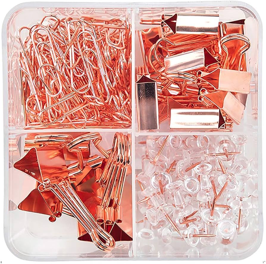 Stationery Set- Binder Clips and Pins