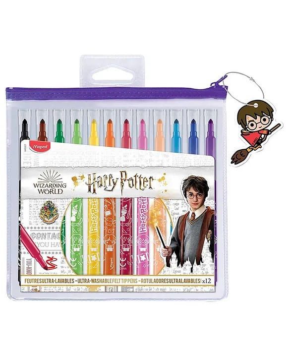 Felt Tip  Markers 12's- Harry Potter