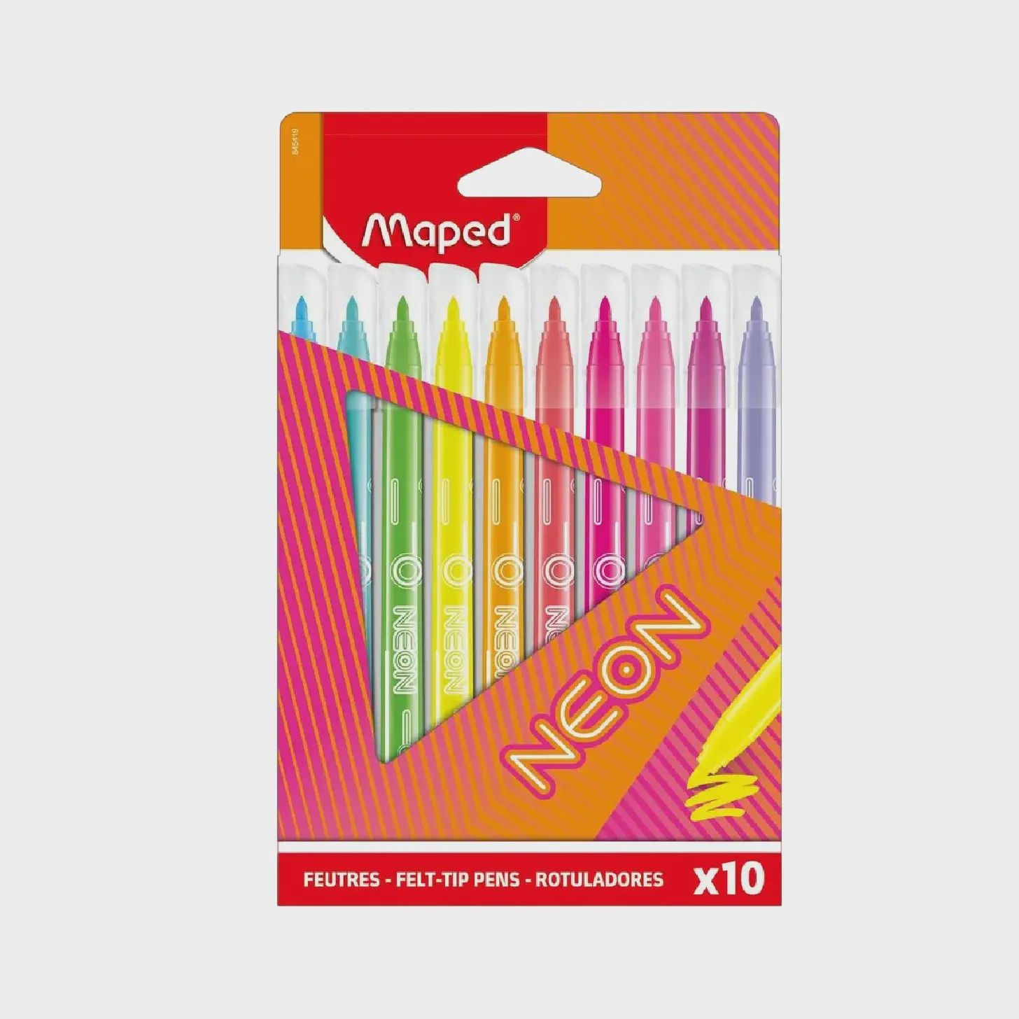 Felt Tip Markers- Neon (10's)
