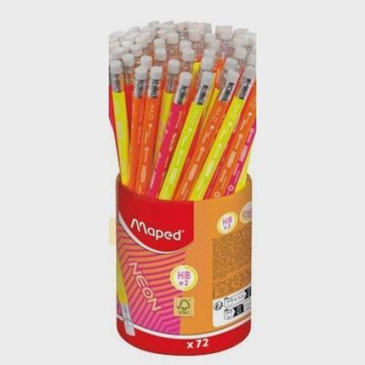 Pencil Graphite HB #2- Neon
