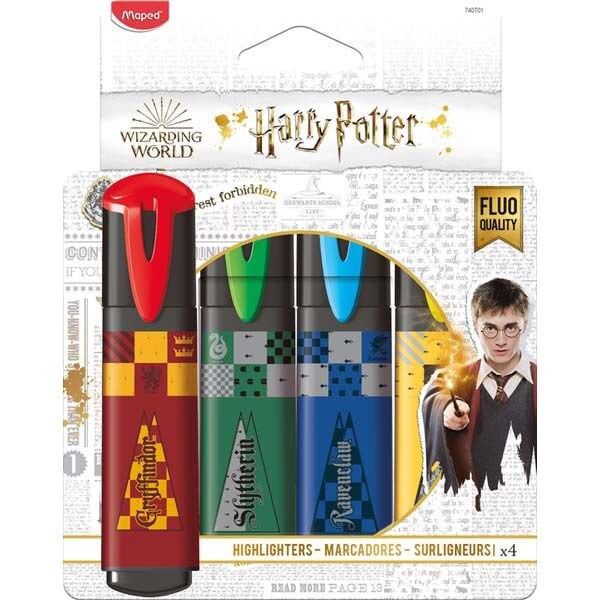 Highlighters 4pk- Harry Potter