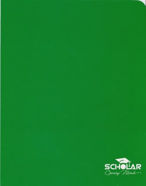 Scholar Presentation Folder- Green