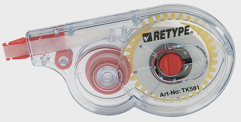 Correction Tape- Retype