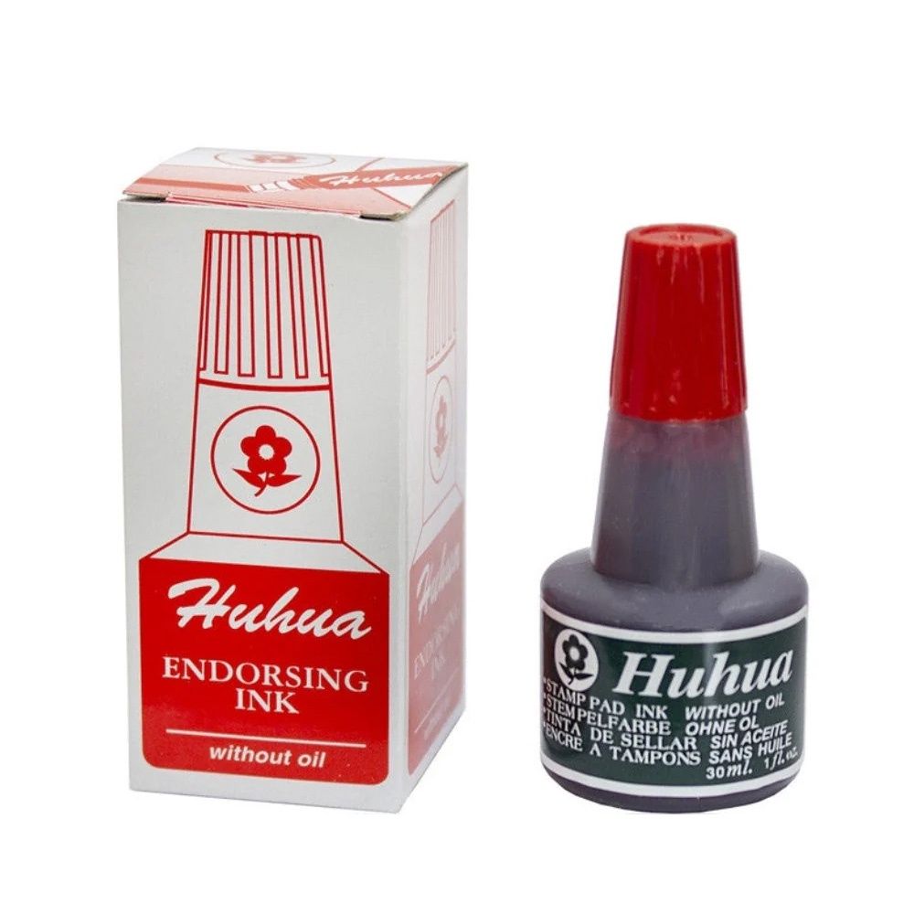 Stamp Pad Ink - Red (30ml)