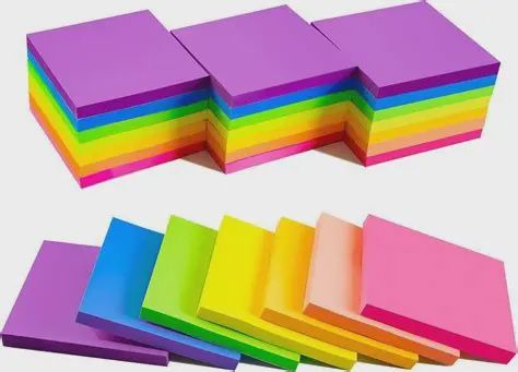 Pop Up Sticky Notes - Bright (3" X 3")