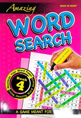 Amazing Word Search- Book 4