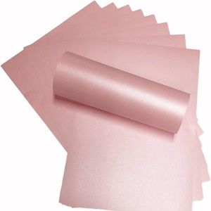 Pearlized Rose Gold Text - 8 1/2 Pearlized Rose Gold Text - 8 1/2" X 11"