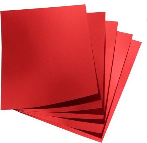 Pearlized Red Fever Cover - 8 1/2" X 11"
