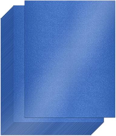 Pearlized Blue Moon Cover - 8 1/2" X 11"