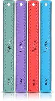 Flexi Ruler- 30cm (Coloured)