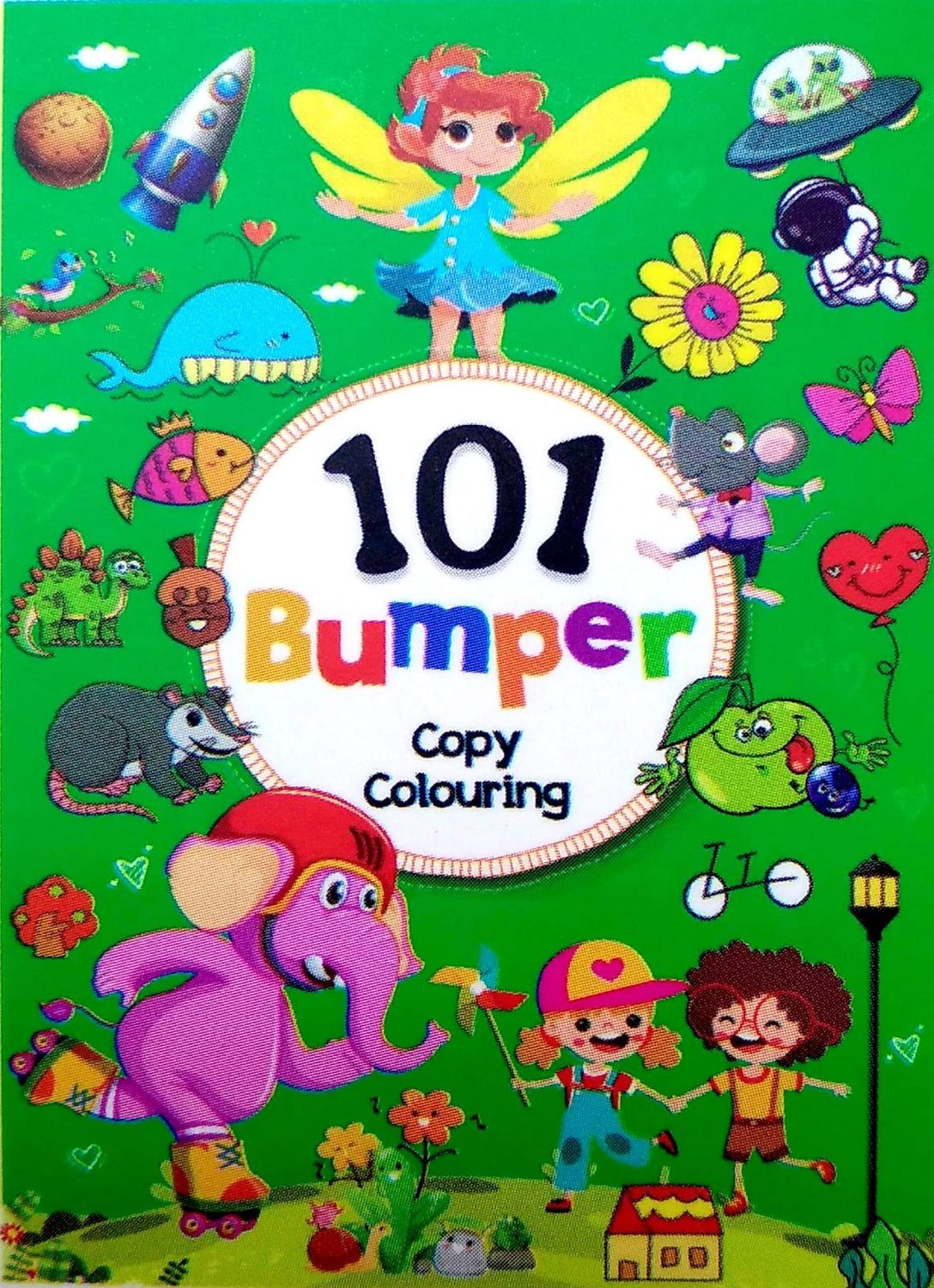 101 Bumper Copy Colouring