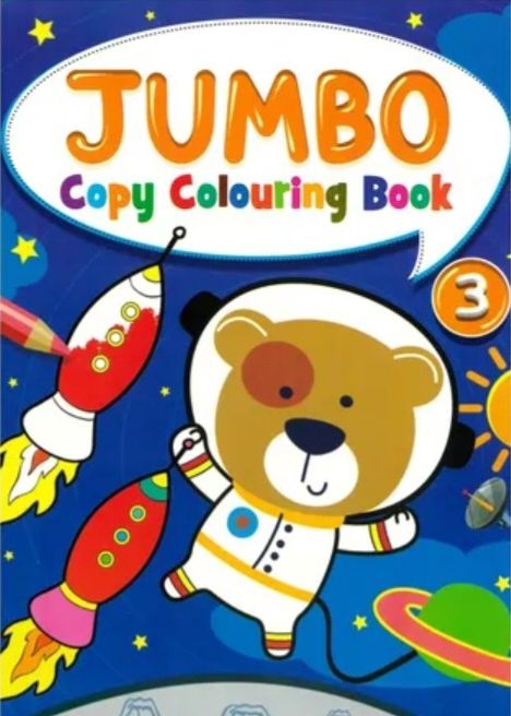 Jumbo Copy Colouring Book 3