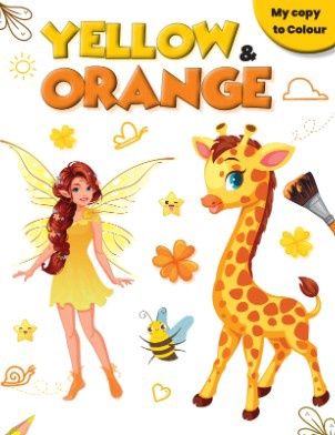 My Copy to Colour Yellow & Orange