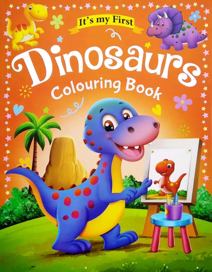 It's My First Colouring Book - Dinosaurs