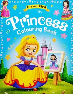 It's My First Colouing Book - Princess