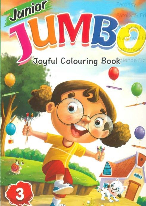 Junior Jumbo Colouring Book 3
