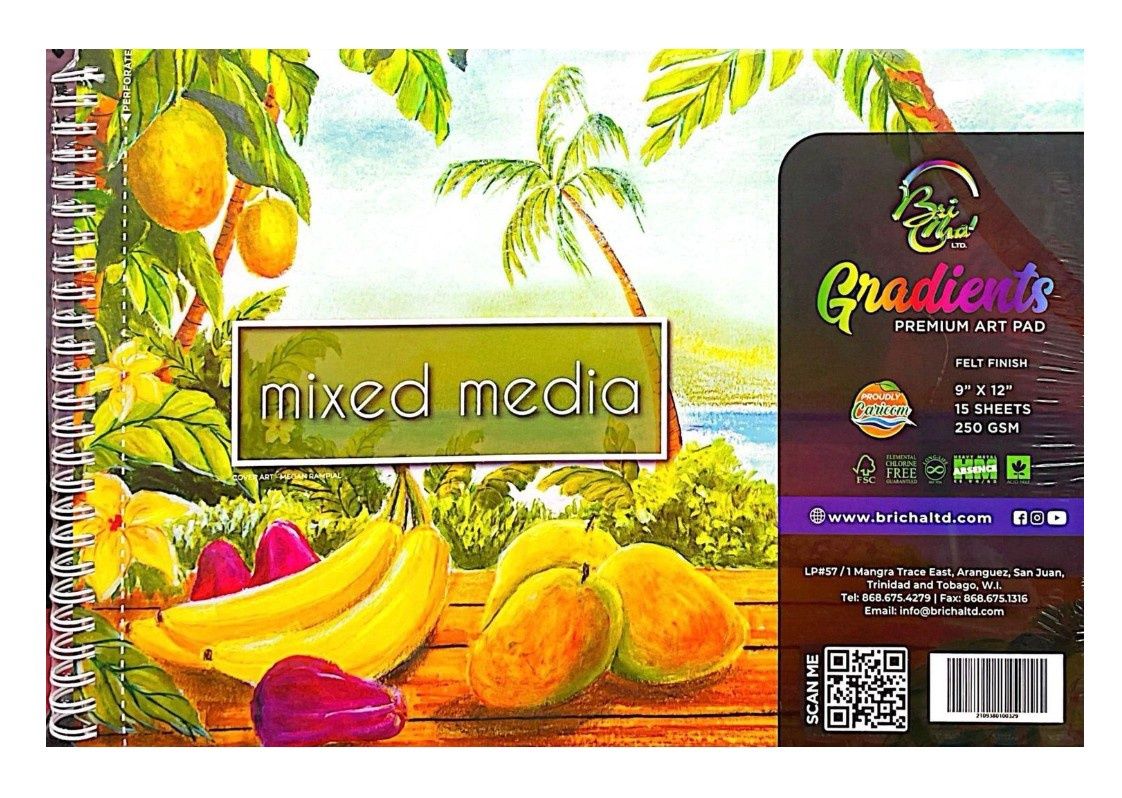 Mixed Media Pad 9 Mixed Media Pad 9" X "12"