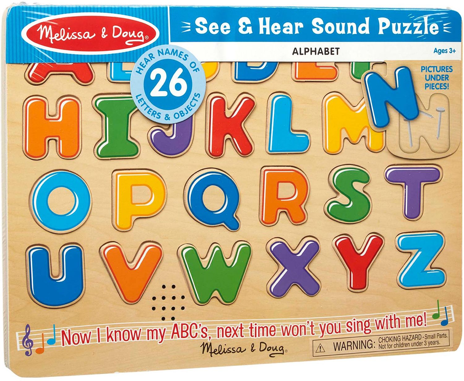 See and Hear Sound Puzzle - Alphabet See and Hear Sound Puzzle - Alphabet
