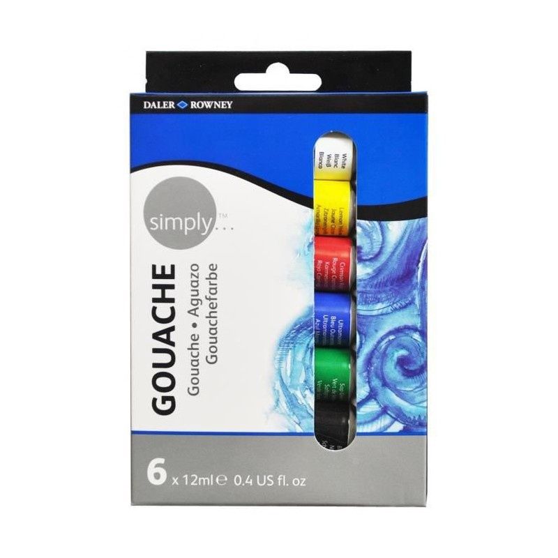 Gouache Paint 6's - Tubes Gouache Paint 6's - Tubes
