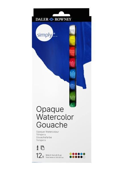 Gouache Paint 12's -Tubes Gouache Paint 12's -Tubes