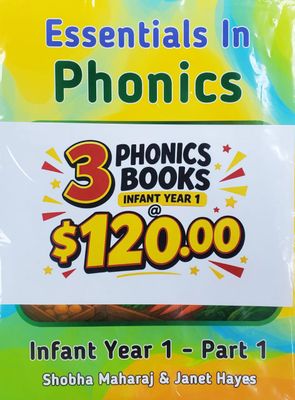 Essentials In Phonics - Infant Year 1 (Books 1 - 3)