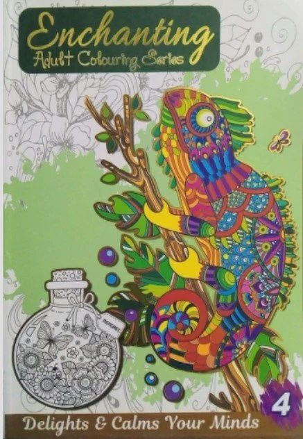 Enchanting Adult Colouring- Book 4 Enchanting Adult Colouring- Book 4