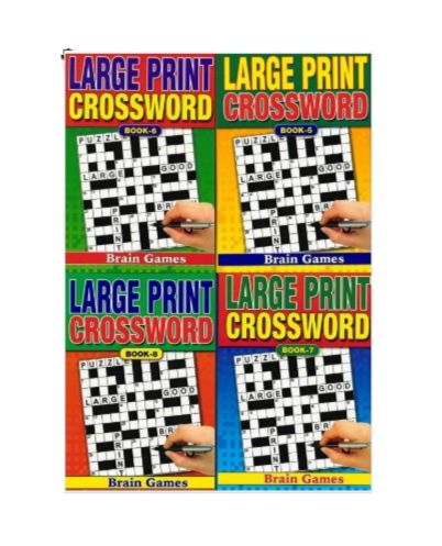 Large Print Criss Cross Large Print Criss Cross