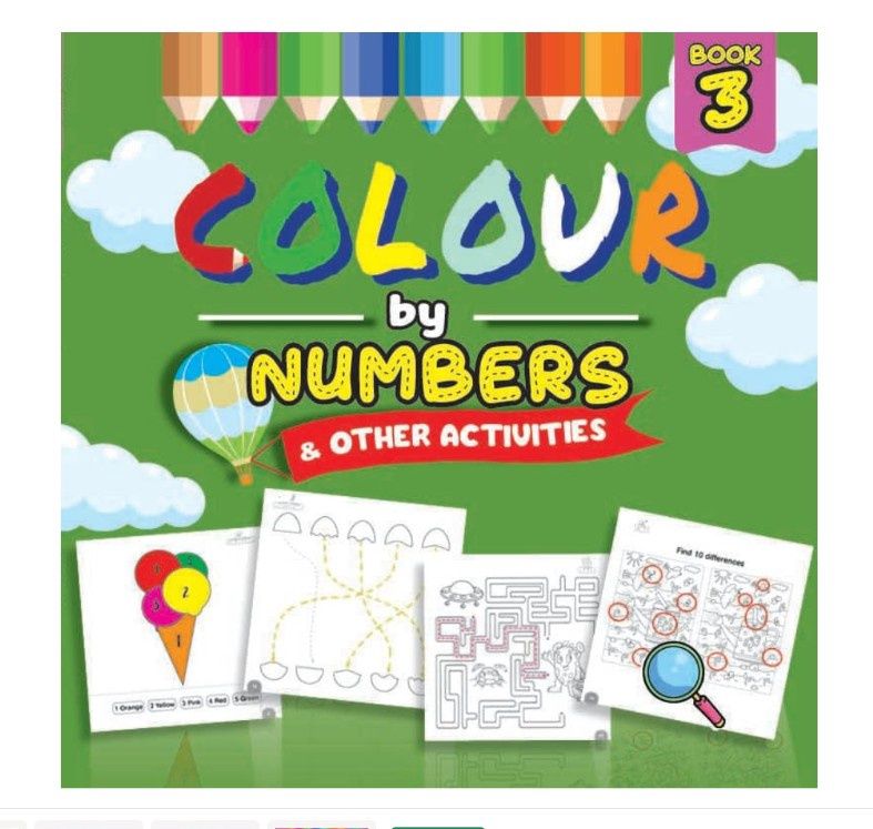 Colour by Numbers & Other Activities - Book 3 Colour by Numbers & Other Activities - Book 3