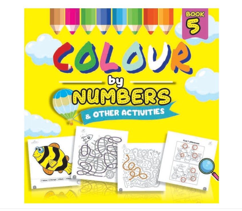 Colour by Numbers & Other Activities - Book 5