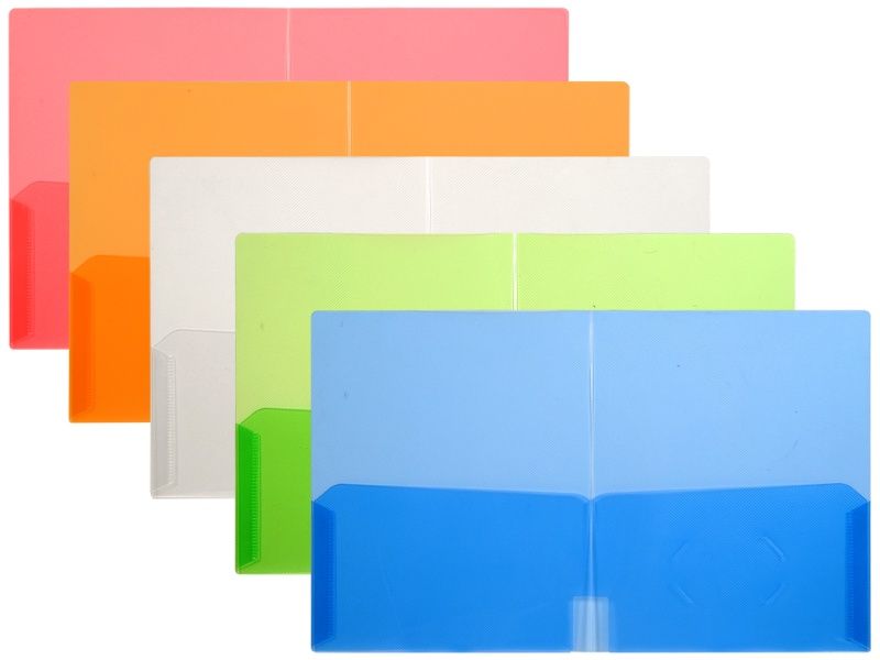 PVC Two Pocket Folder