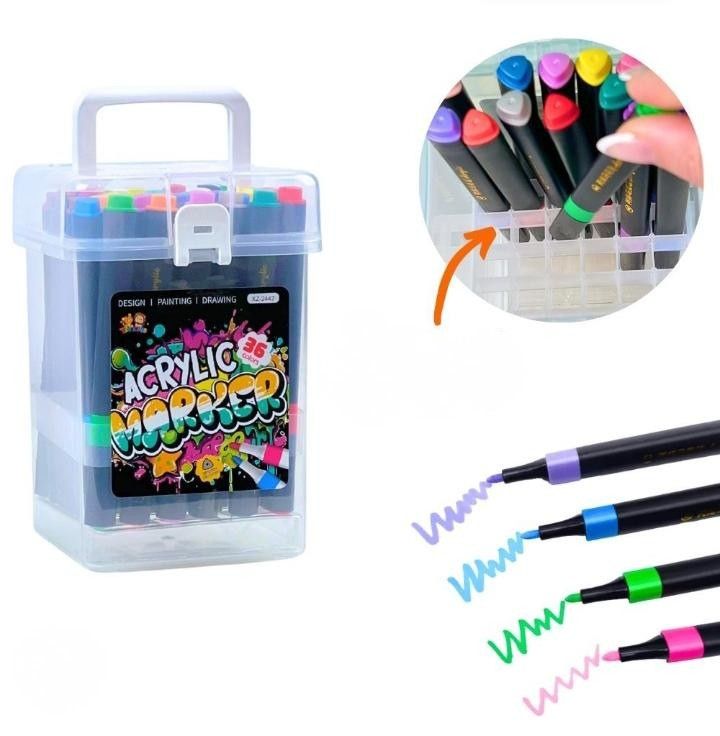 Acrylic Markers - 36 pcs Acrylic Markers - 36 pcs
