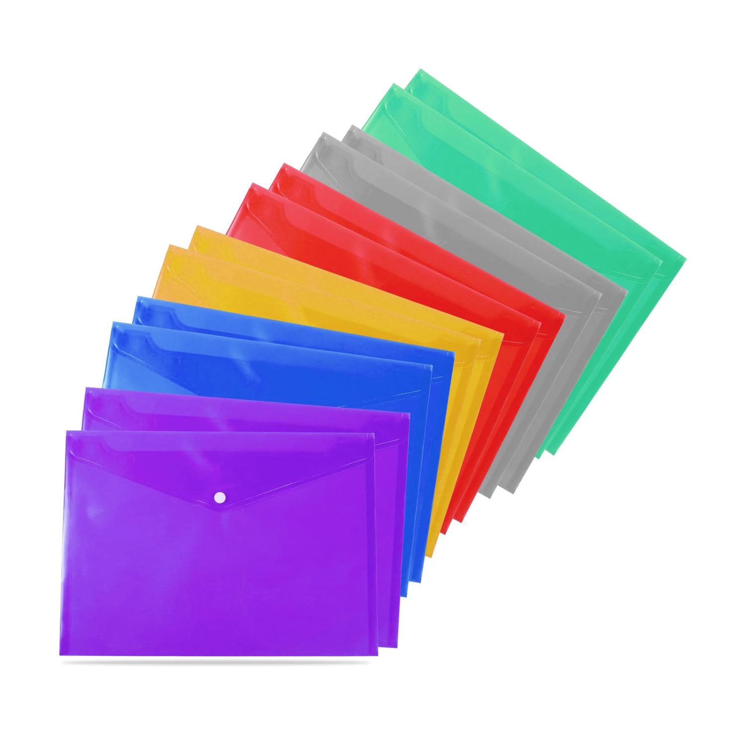 Polyfile- Clear A4 (9 Polyfile- Clear A4 (9" X 13")