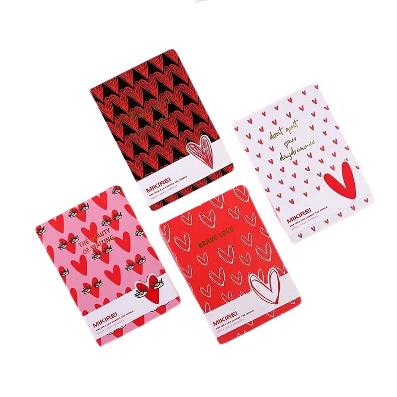 Journal A5- Hearts (5 Journal A5- Hearts (5" X 8.5")
