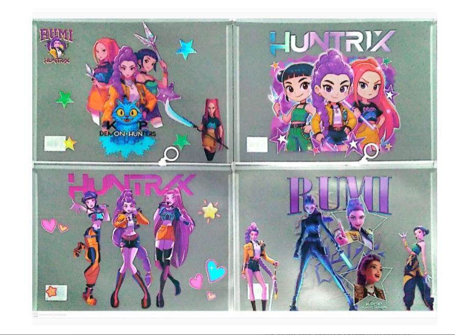 Zipper Bag Clear- K Pop (9.5 Zipper Bag Clear- K Pop (9.5" X 13")
