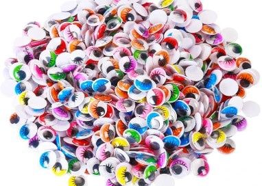 Coloured Self Adhesive Googly Eyes - 100pcs (12mm) Coloured Self Adhesive Googly Eyes - 100pcs (12mm)