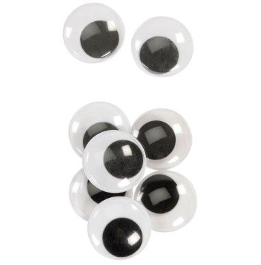 Self Adhesive Googly Eyes - 16pcs (30mm) Self Adhesive Googly Eyes - 16pcs (30mm)