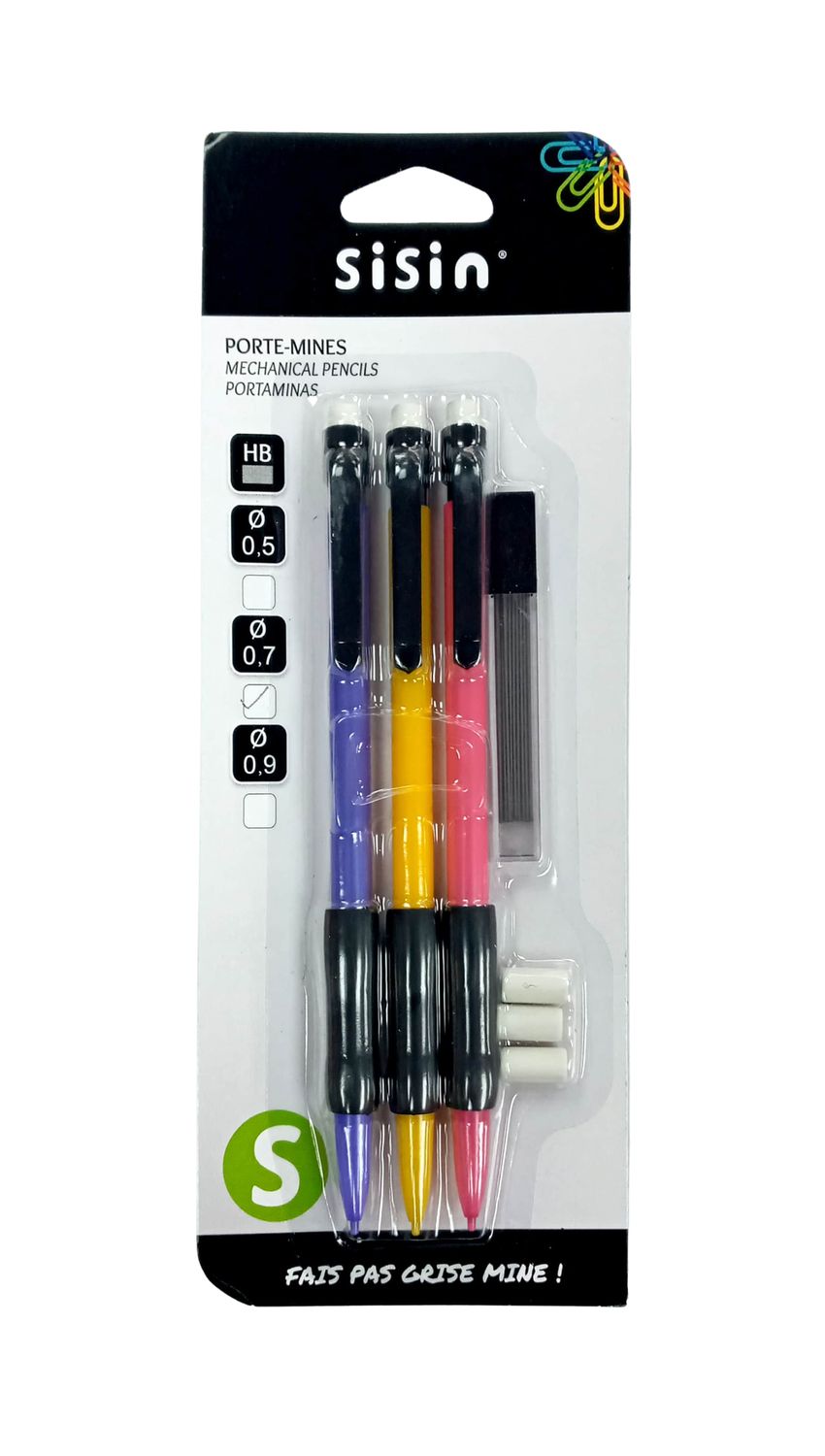 Mechanical Pencils in pack- 3pcs (0.7) Mechanical Pencils in pack- 3pcs (0.7)