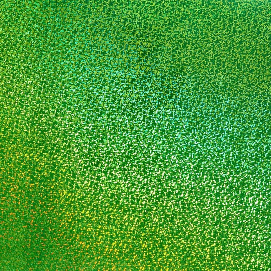 Holograpic Card Stock Paper- Green