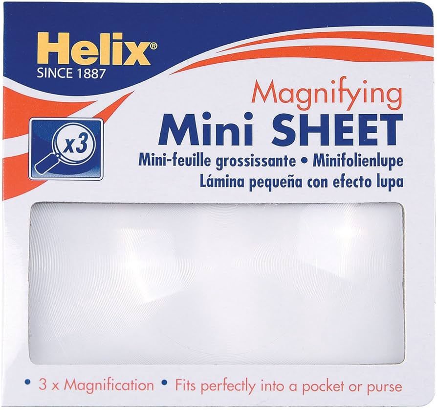 Mini Magnifying Sheet Mini Magnifying Sheet