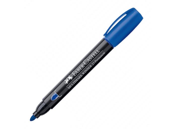 Permanent Marker- Blue ( Round Tip ) Permanent Marker- Blue ( Round Tip )