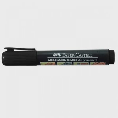 Permanent Marker Jumbo - Black (Round Tip)