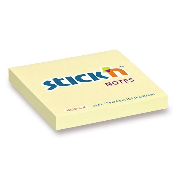 Sticky Notes- 3 x 3 (Pastel Yellow) Sticky Notes- 3 x 3 (Pastel Yellow)