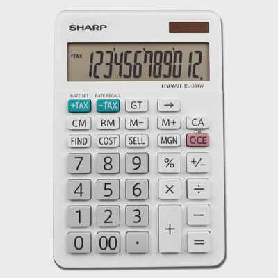 Sharp Calculator- EL- 334WB