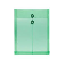 Polyfile- Foolscap with String (Green)