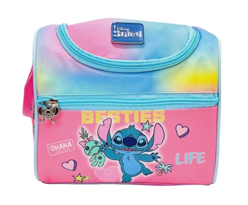 Yolo Lunch Bag- Pink Ombre Stitch