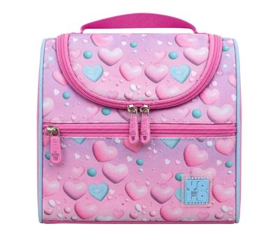 Yolo Lunch Bag- Pink (Heart)