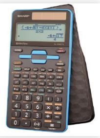 Scientific Calculator- Sharp EL-W535TGB-BL (422 Functions)