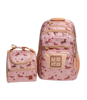 Yolo Backpack and Lunch Bag Combo - Unicorn