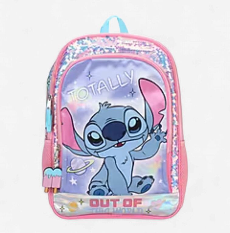 Stitch Backpack - Blue and Pink