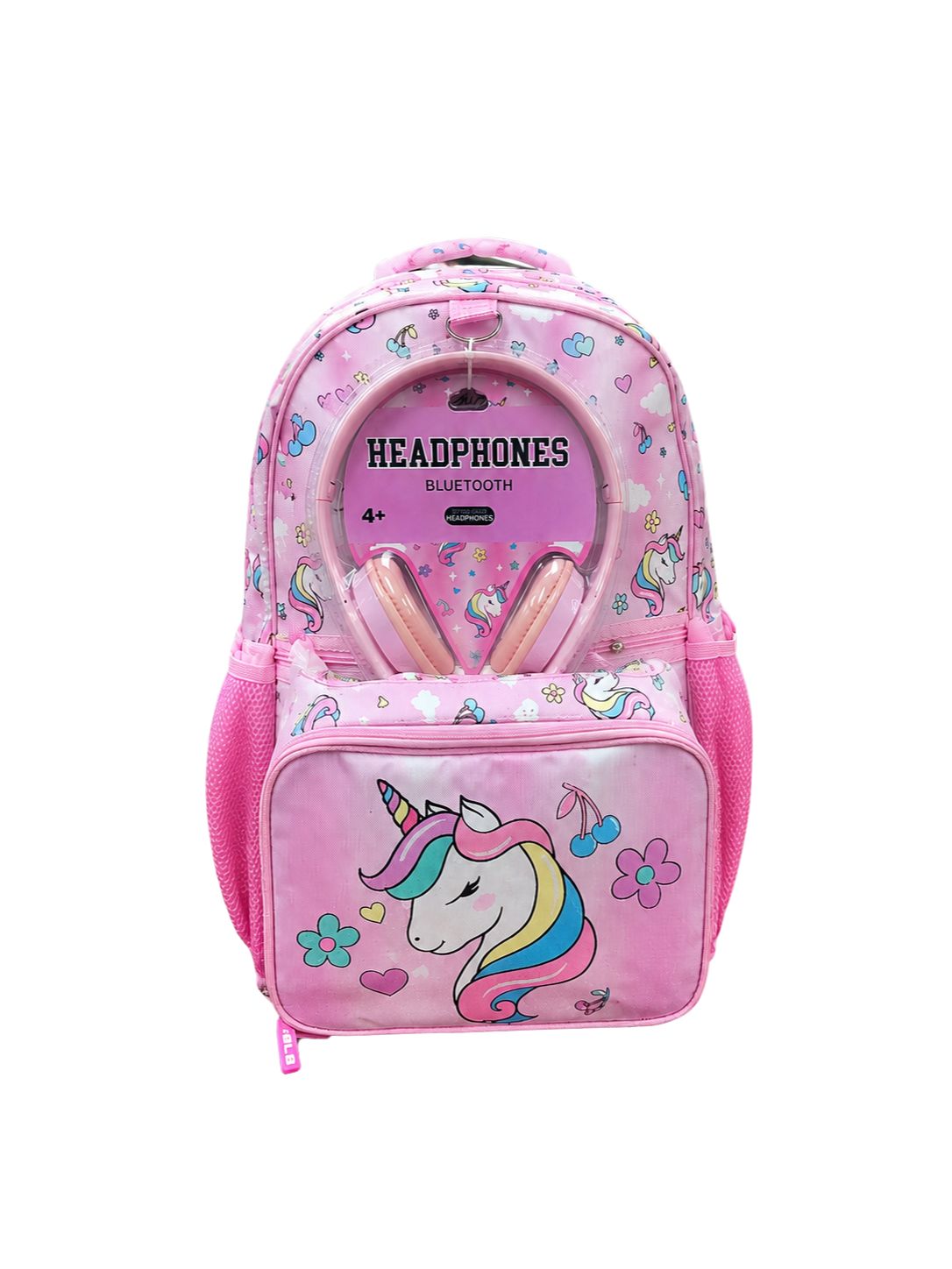 Yolo Backpack and Lunch Bag with Headphones - Unicorn Yolo Backpack and Lunch Bag with Headphones - Unicorn